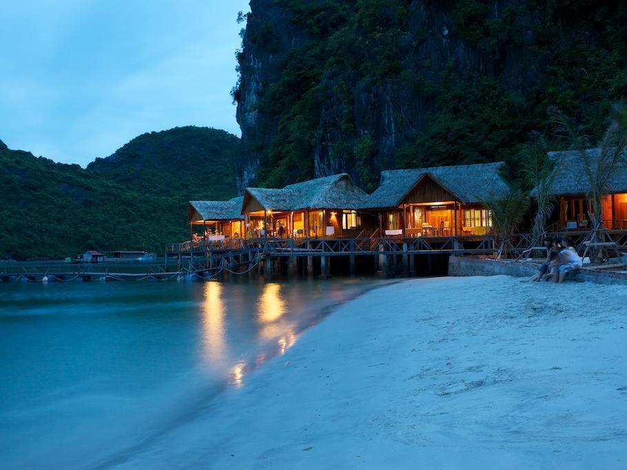 Cat Ba Sandy Beach Resort Dong Khe Sau Eksteriør bilde