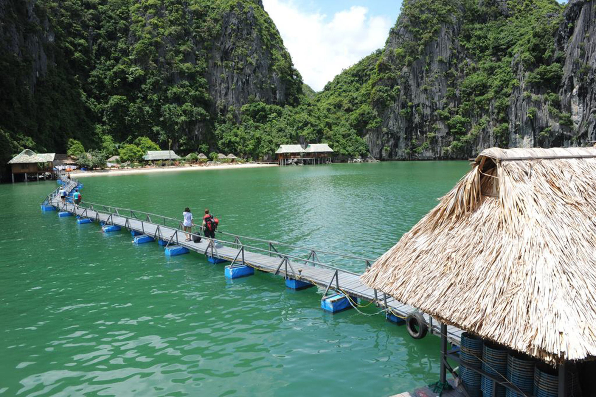 Cat Ba Sandy Beach Resort Dong Khe Sau Eksteriør bilde