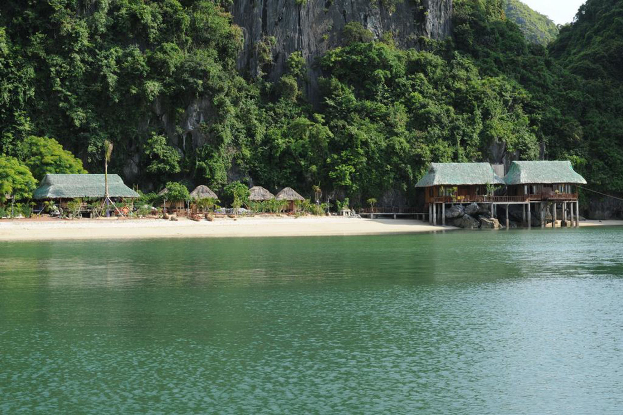 Cat Ba Sandy Beach Resort Dong Khe Sau Eksteriør bilde