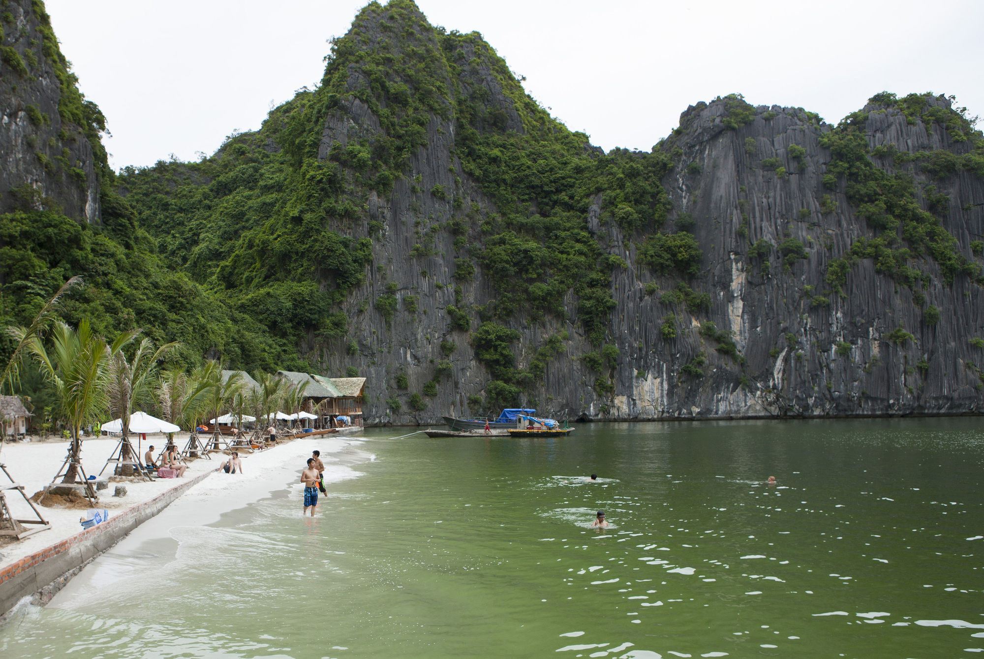 Cat Ba Sandy Beach Resort Dong Khe Sau Eksteriør bilde