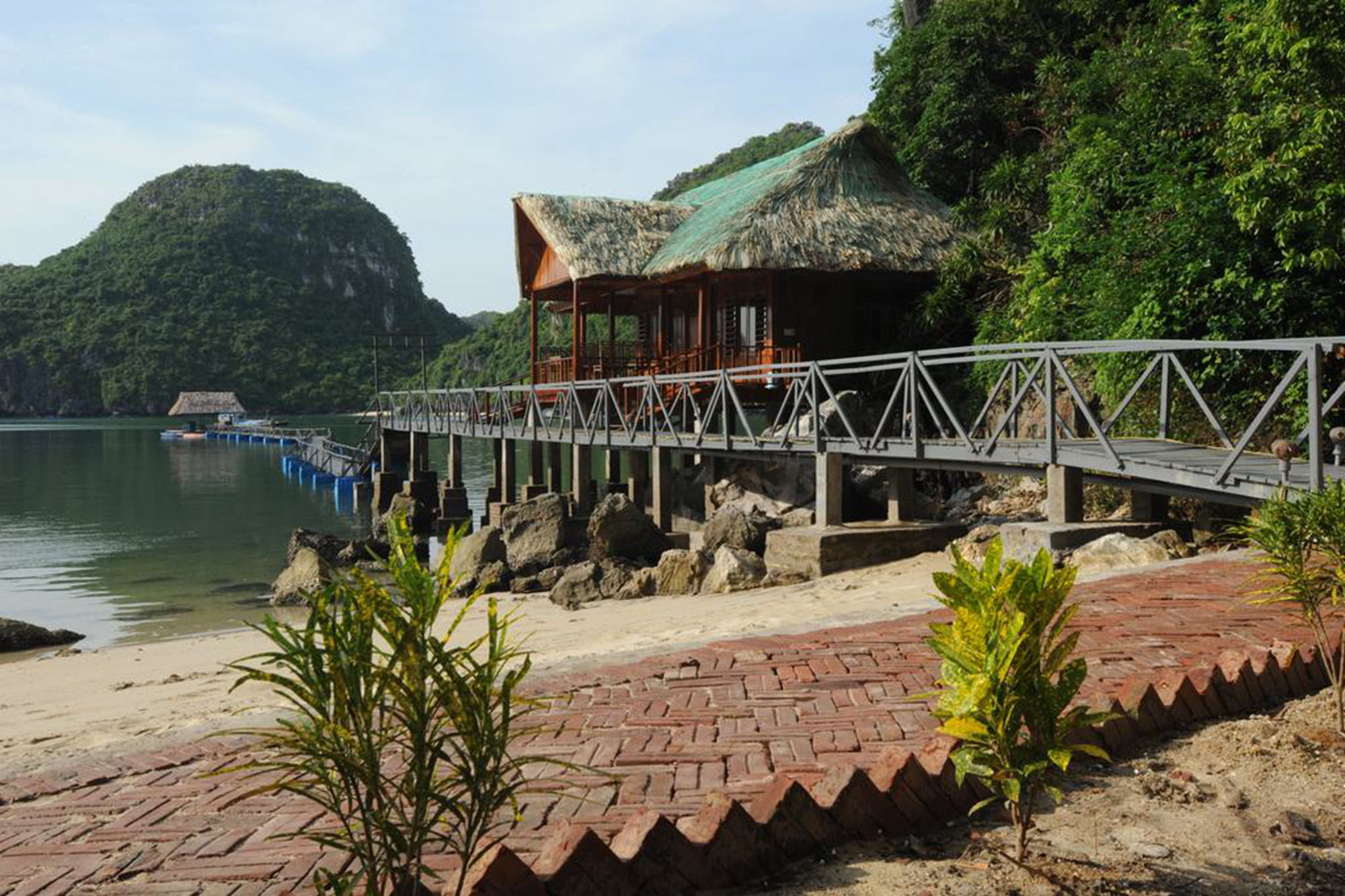 Cat Ba Sandy Beach Resort Dong Khe Sau Eksteriør bilde