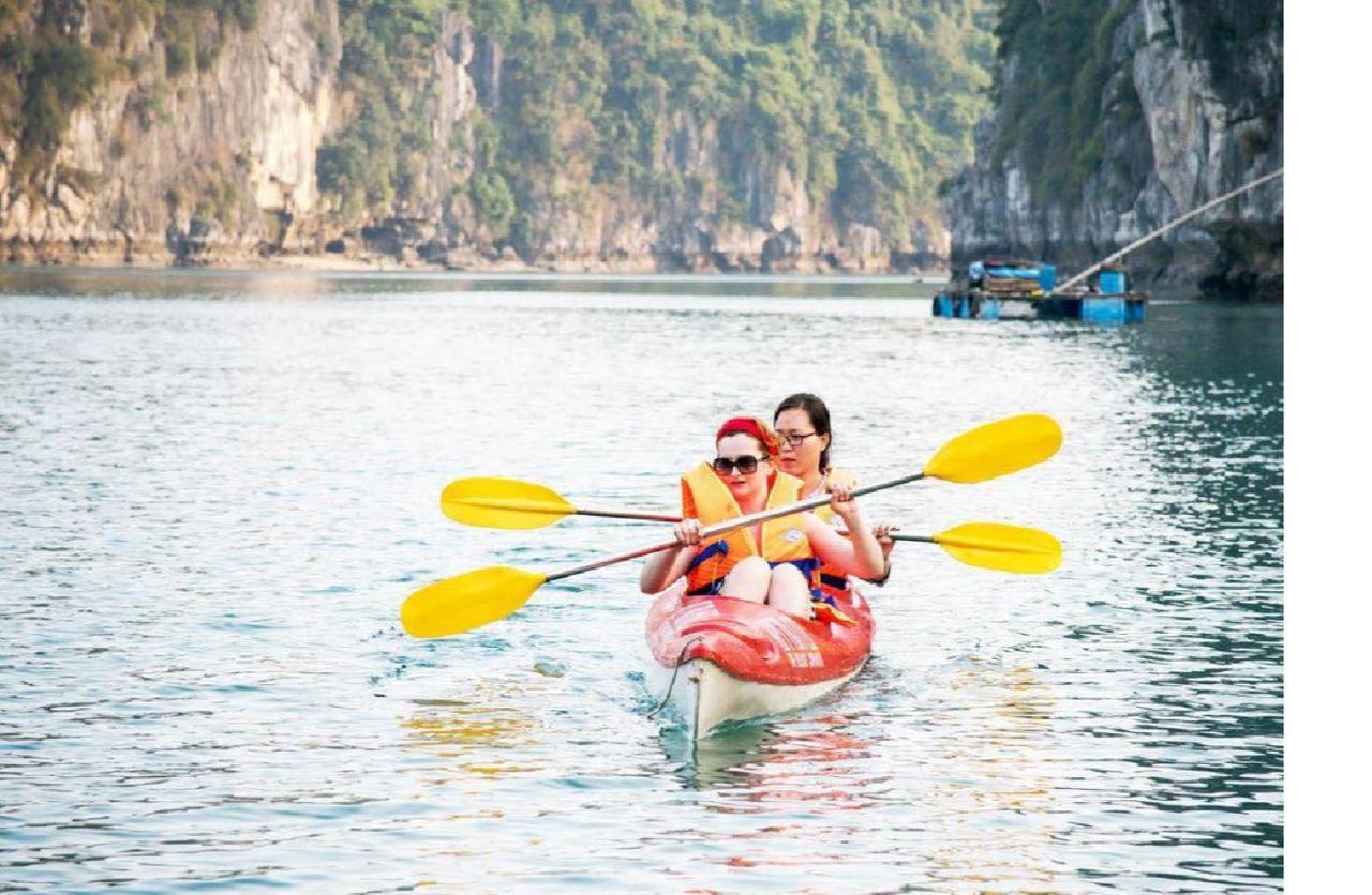 Cat Ba Sandy Beach Resort Dong Khe Sau Eksteriør bilde