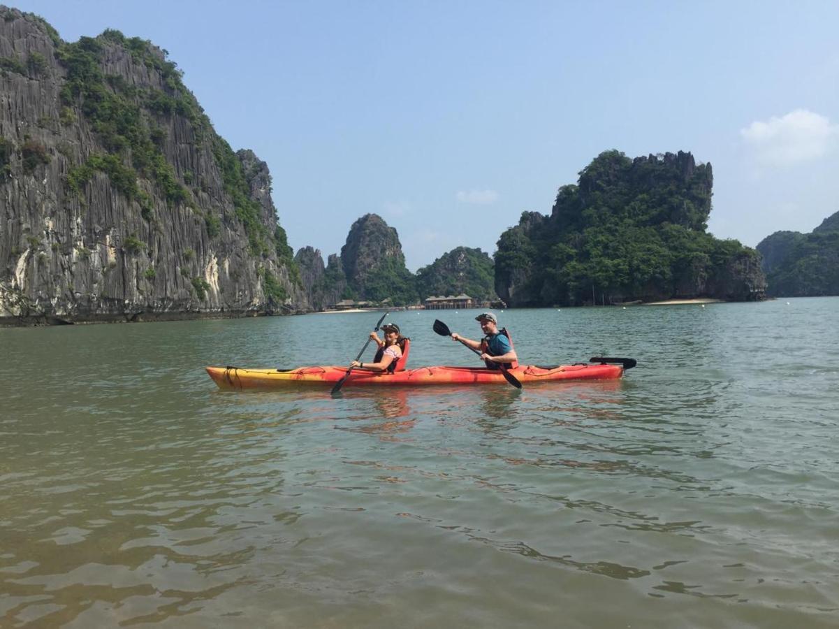 Cat Ba Sandy Beach Resort Dong Khe Sau Eksteriør bilde