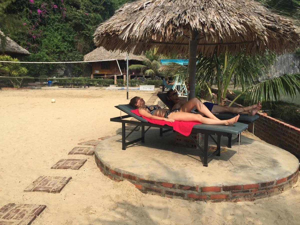 Cat Ba Sandy Beach Resort Dong Khe Sau Eksteriør bilde